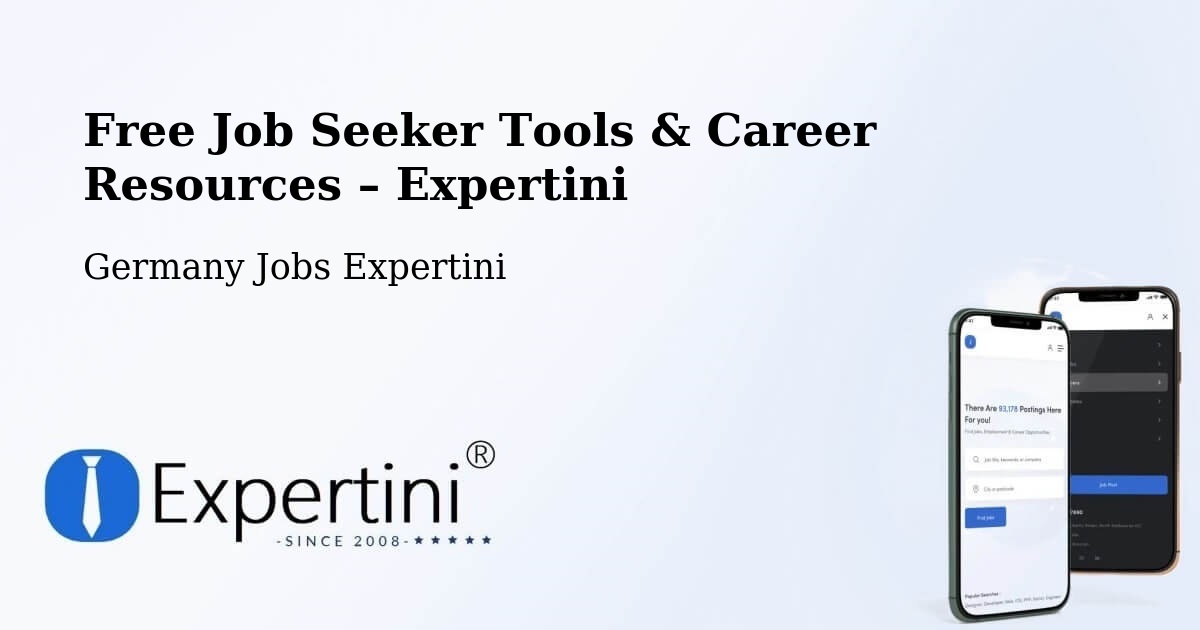 Free Job Seeker Tools & Career Resources – Besigheim - Besigheim, Germany Jobs Expertini