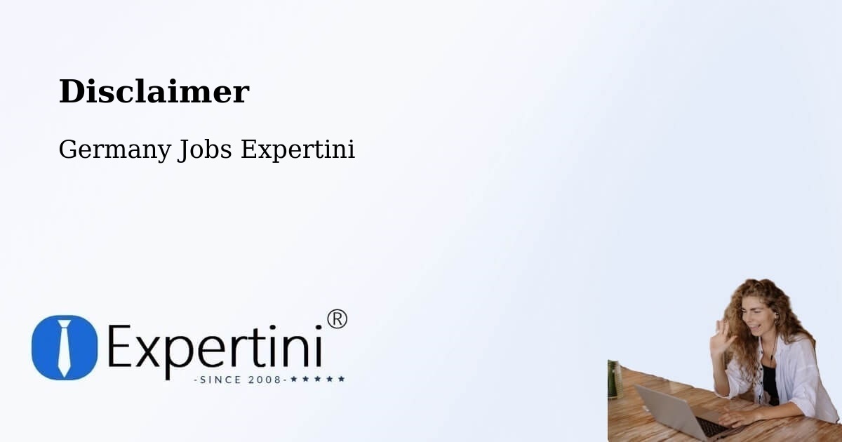 Disclaimer – Besigheim - Germany Jobs Expertini